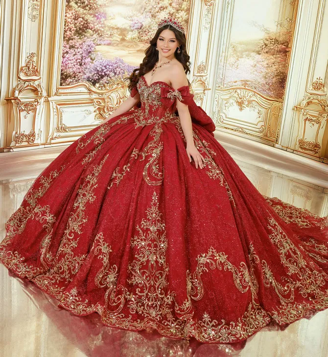 【美品】CORONA オイルレスヒーター CHS-15A　ワインレッド Princesa Quinceanera Dresses | Princesa by Ariana Vara - PR30253