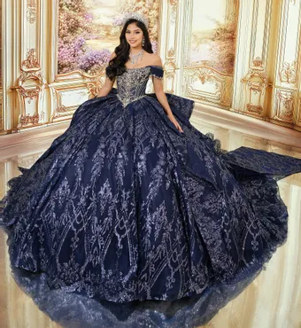 PR30245 $3 Azul Marino/Plateado frontface vertical thumbnail