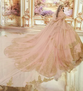 PR30246 $5 Oro rosa/Dorado backface vertical thumbnail