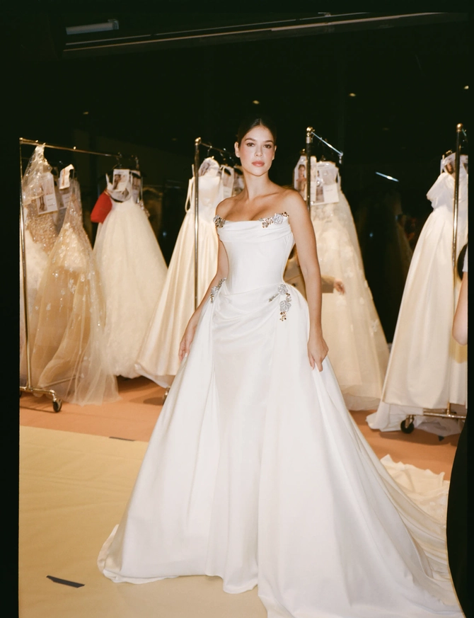 Nicole and Felicia Style #NF128 #1 frontface vertical thumbnail