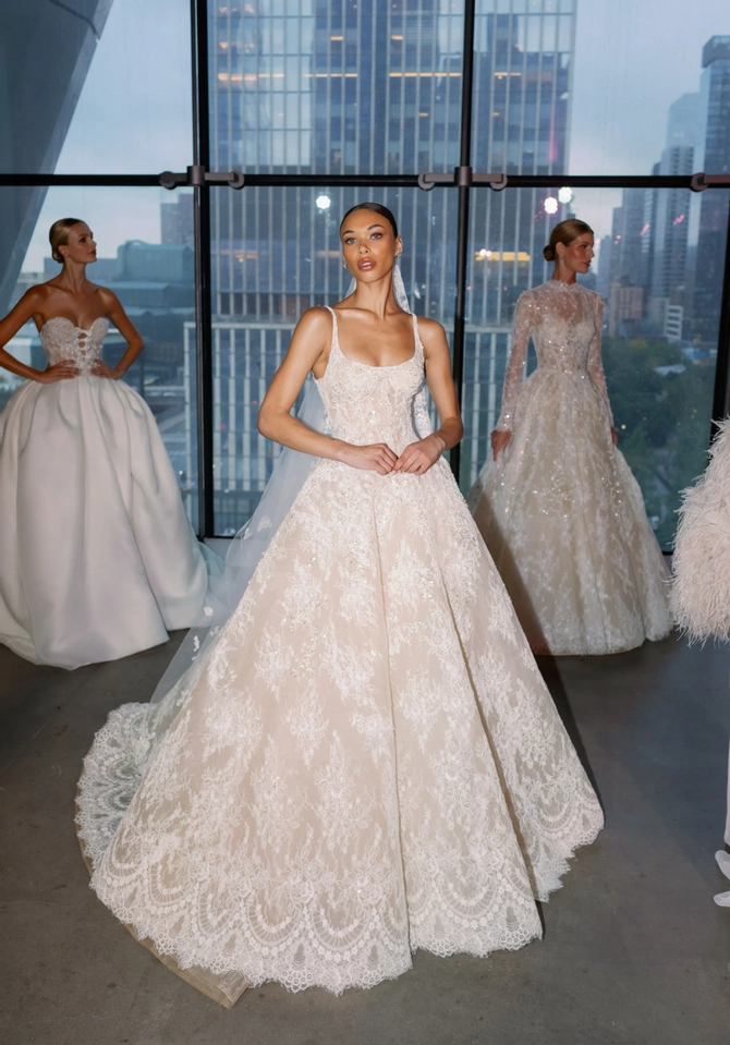 Nicole and Felicia Style #NF137 #1 frontface vertical thumbnail