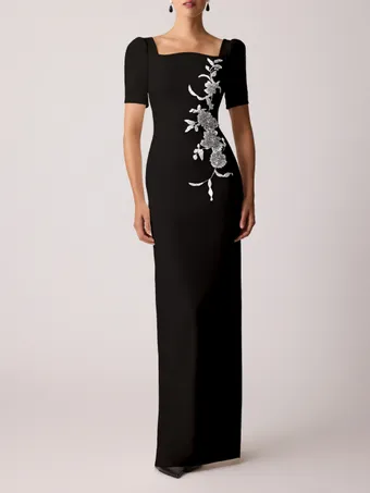 Teri Jon Style #259022 #0 default frontface vertical thumbnail