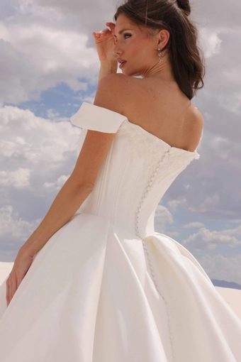 JH Bridal by Jimme Huang Style #Eiko #7 backface vertical cropped thumbnail