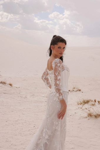 JH Bridal by Jimme Huang Style #Masami #4 backface vertical cropped thumbnail