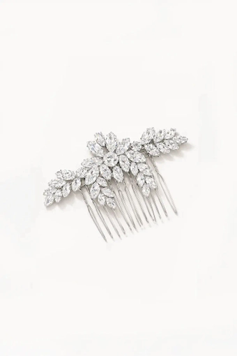 Heirloom Bridal Aira Comb #1 vertical thumbnail