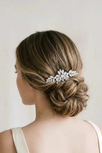 Heirloom Bridal Aira Comb #0 default vertical thumbnail