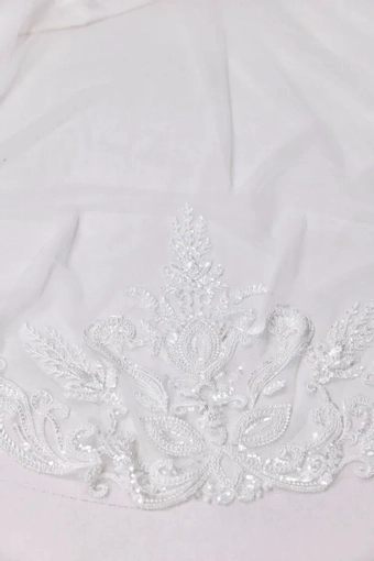 Heirloom Bridal Evangeline Veil #1 vertical thumbnail