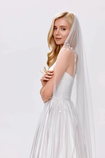 Heirloom Bridal Hallie Veil #0 default vertical thumbnail