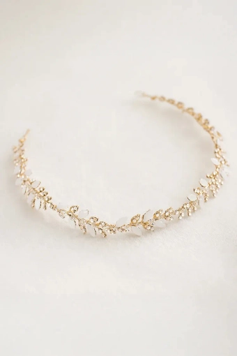 Heirloom Bridal Lorelei Headband #0 default vertical thumbnail