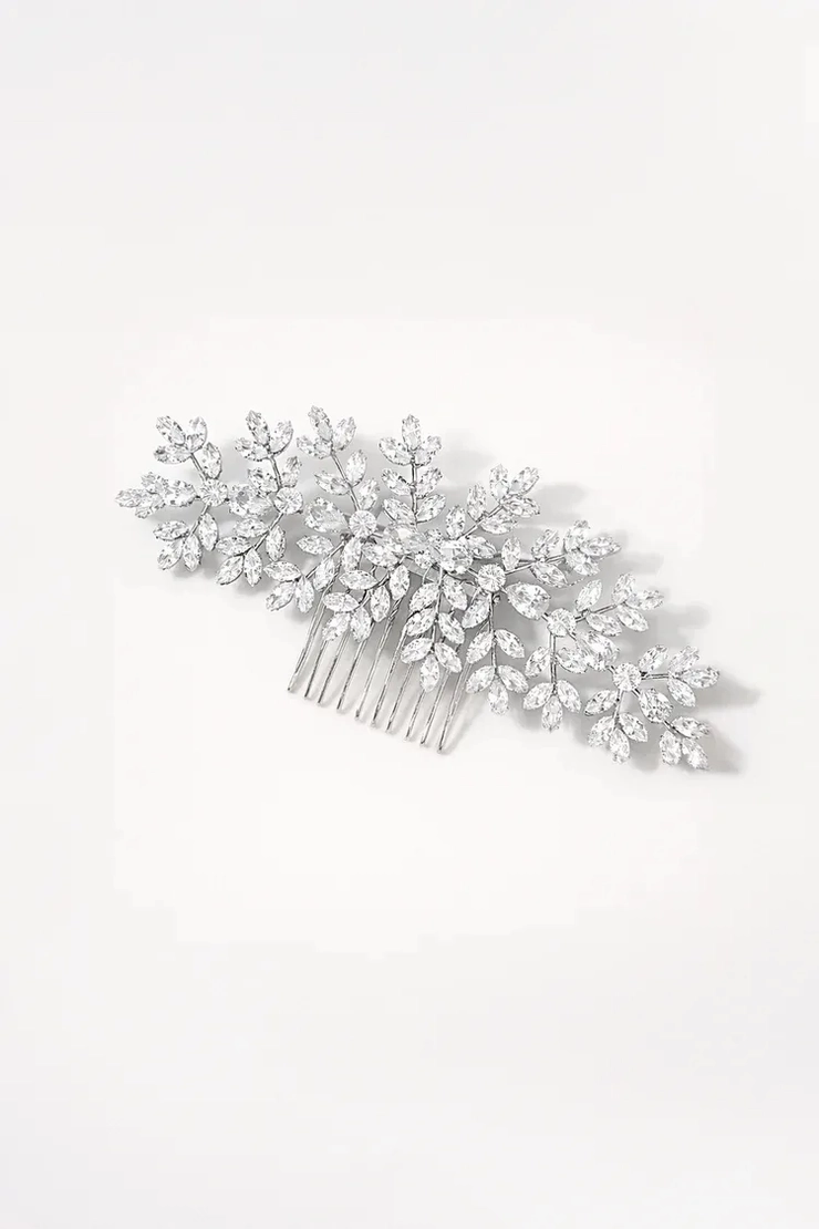 Heirloom Bridal Nola Comb #1 vertical picture