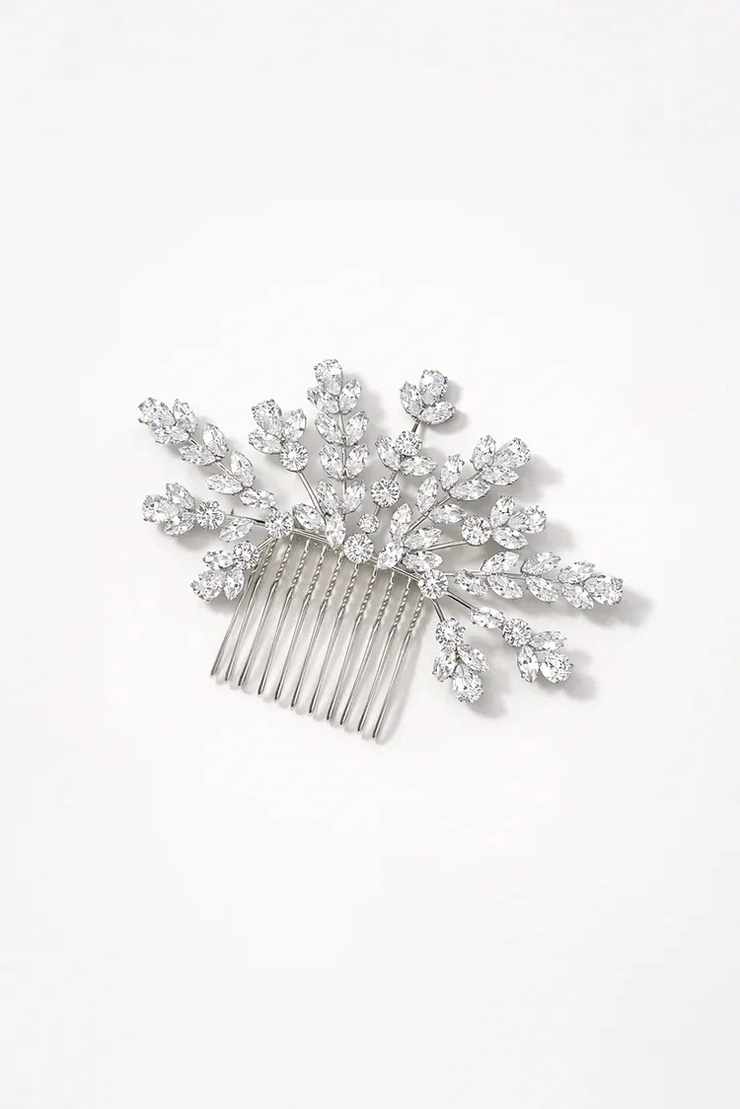Heirloom Bridal Rina Comb #1 vertical picture