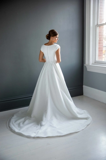 The Modest Bridal Collection by Barbie Style #MBC 7206 #5 default backface vertical thumbnail