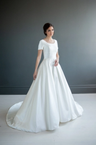 The Modest Bridal Collection by Barbie Style #MBC 7207 #1 frontface vertical thumbnail