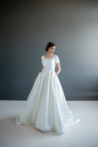 The Modest Bridal Collection by Barbie Style #MBC 7207 #2 frontface vertical thumbnail