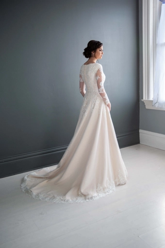 The Modest Bridal Collection by Barbie Style #MBC 7208 #4 backface vertical thumbnail