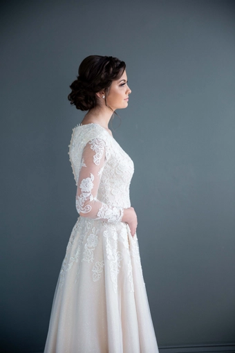 The Modest Bridal Collection by Barbie Style #MBC 7208 #7 vertical cropped thumbnail