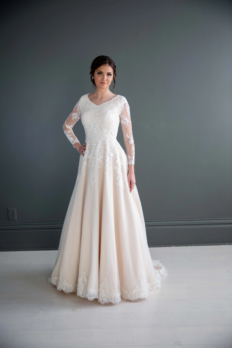 The Modest Bridal Collection by Barbie Style #MBC 7208 Default Thumbnail Image