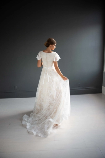 The Modest Bridal Collection by Barbie Style #MBC 7209 #5 default backface vertical thumbnail