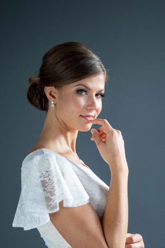 The Modest Bridal Collection by Barbie Style #MBC 7209 #7 vertical cropped thumbnail