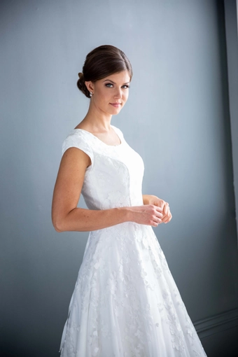 The Modest Bridal Collection by Barbie Style #MBC 7210 #7 frontface vertical cropped thumbnail