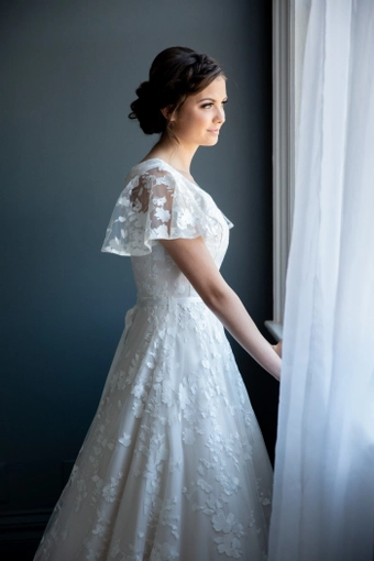 The Modest Bridal Collection by Barbie Style #MBC 7210B #10 vertical cropped thumbnail