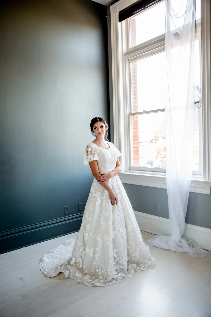The Modest Bridal Collection by Barbie Style #MBC 7210B Default Thumbnail Image