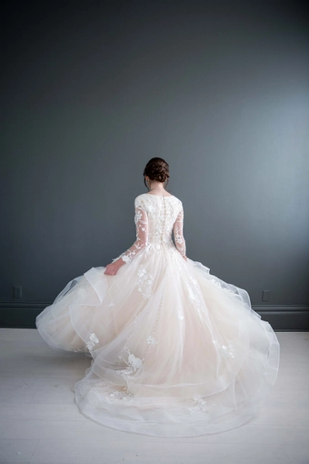 The Modest Bridal Collection by Barbie Style #MBC 7211 #5 backface vertical thumbnail