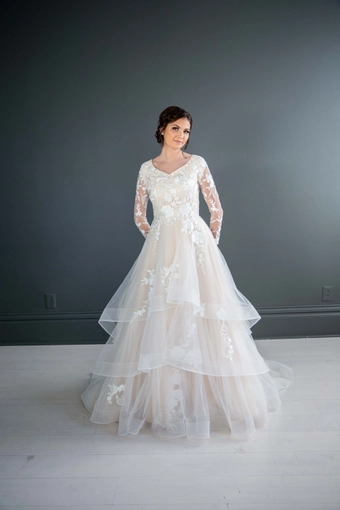 The Modest Bridal Collection by Barbie Style #MBC 7211 #0 default frontface vertical thumbnail
