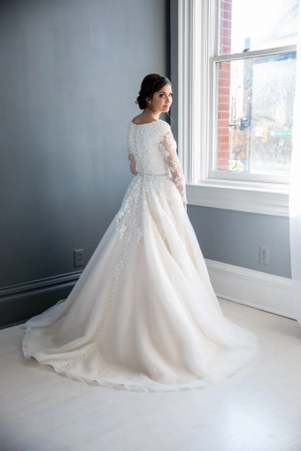 The Modest Bridal Collection by Barbie Style #MBC 7212 #4 default backface vertical thumbnail