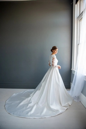 The Modest Bridal Collection by Barbie Style #MBC 7213 #3 vertical thumbnail