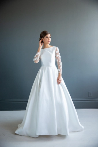 The Modest Bridal Collection by Barbie Style #MBC 7213 #1 frontface vertical thumbnail