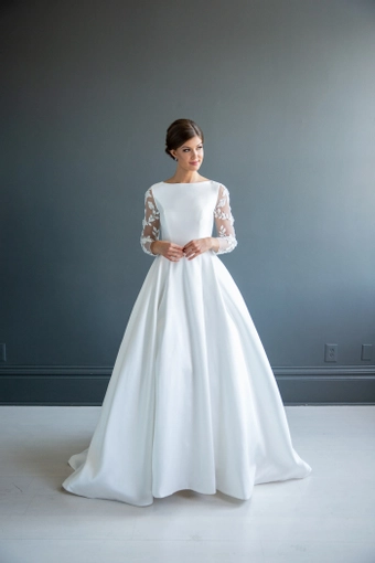 The Modest Bridal Collection by Barbie Style #MBC 7213 #2 frontface vertical thumbnail