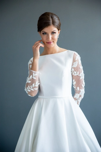 The Modest Bridal Collection by Barbie Style #MBC 7213 #11 frontface vertical cropped thumbnail