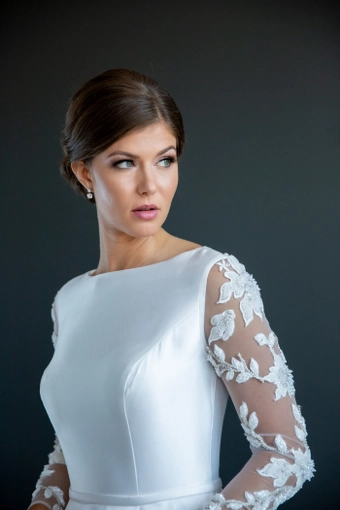 The Modest Bridal Collection by Barbie Style #MBC 7213 #8 frontface vertical cropped thumbnail
