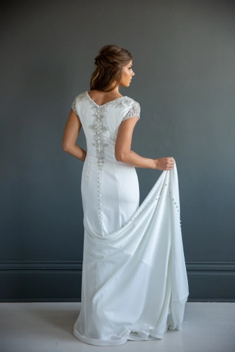 The Modest Bridal Collection by Barbie Style #MBC 7214 #6 default backface vertical thumbnail