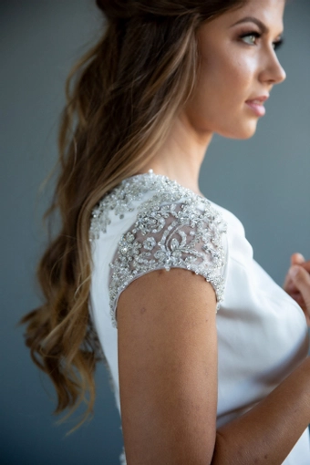 The Modest Bridal Collection by Barbie Style #MBC 7214 #9 vertical cropped thumbnail