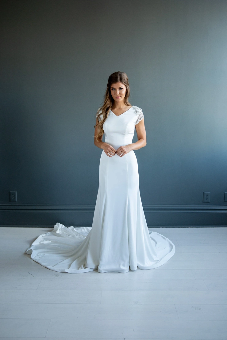 The Modest Bridal Collection by Barbie Style #MBC 7214 Default Thumbnail Image