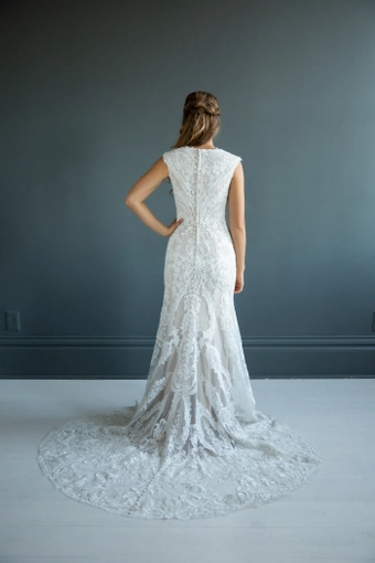 The Modest Bridal Collection by Barbie Style #MBC 7215 #9 backface vertical thumbnail