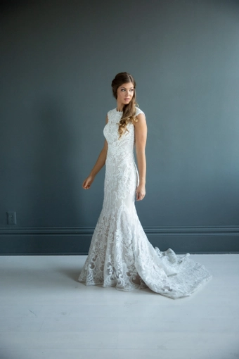 The Modest Bridal Collection by Barbie Style #MBC 7215 #2 frontface vertical thumbnail
