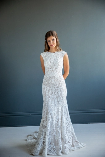 The Modest Bridal Collection by Barbie Style #MBC 7215 #6 frontface vertical thumbnail