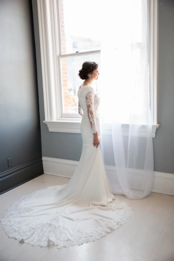The Modest Bridal Collection by Barbie Style #MBC 7217 #6 vertical thumbnail