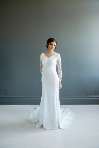 The Modest Bridal Collection by Barbie Style #MBC 7217 #0 default frontface vertical thumbnail