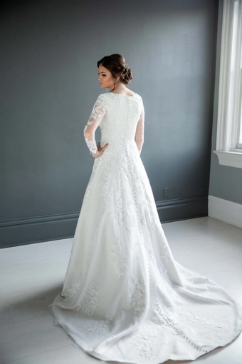 The Modest Bridal Collection by Barbie Style #MBC 7218 #4 default backface vertical thumbnail
