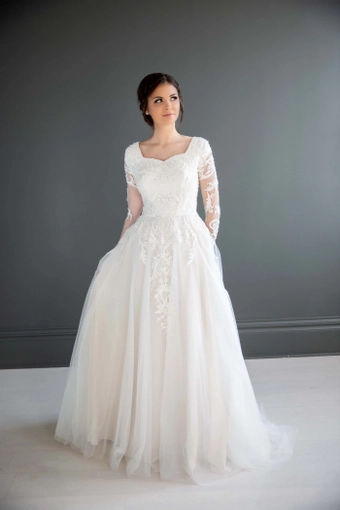 The Modest Bridal Collection by Barbie Style #MBC 7219 #0 default frontface vertical thumbnail