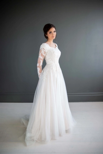 The Modest Bridal Collection by Barbie Style #MBC 7219 #1 frontface vertical thumbnail