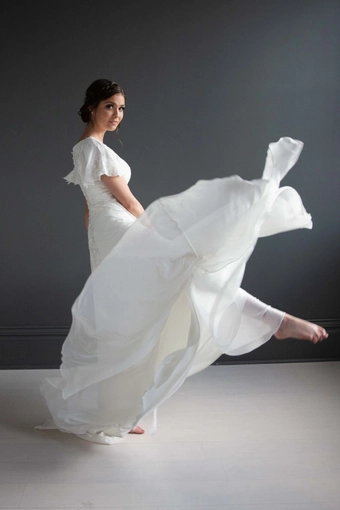 The Modest Bridal Collection by Barbie Style #MBC 7220 #5 vertical thumbnail