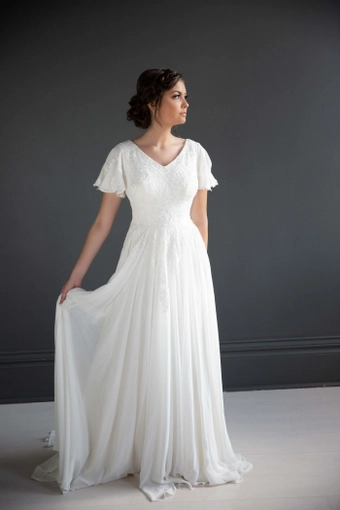 The Modest Bridal Collection by Barbie Style #MBC 7220 #0 default frontface vertical thumbnail