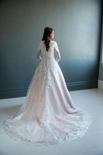 The Modest Bridal Collection by Barbie Style #MBC 7222 #4 default backface vertical thumbnail