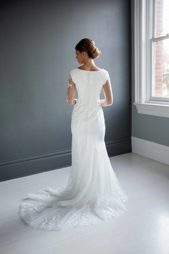 The Modest Bridal Collection by Barbie Style #MBC 7223 #4 default backface vertical thumbnail