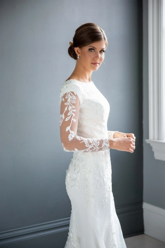 The Modest Bridal Collection by Barbie Style #MBC 7223 #5 frontface vertical cropped thumbnail